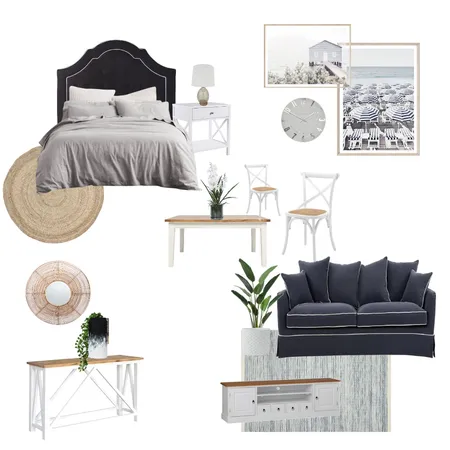 hamptons inspired Interior Design Mood Board by Simplestyling on Style Sourcebook