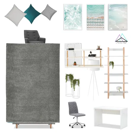 Perth Psychology Collective - Consult Room Interior Design Mood Board by Invelope on Style Sourcebook