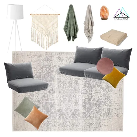 Perth Psychology Collective - Meditation Room Interior Design Mood Board by Invelope on Style Sourcebook
