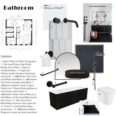 IDI Bathroom Interior Design Mood Board by Sezzi_M on Style Sourcebook