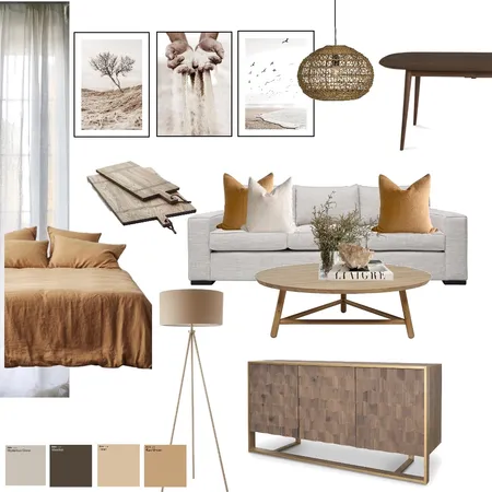 Boho glam Interior Design Mood Board by Oleander & Finch Interiors on Style Sourcebook