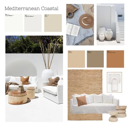 Mediterranean Coastal Interior Design Mood Board by Cemregurkan on Style Sourcebook