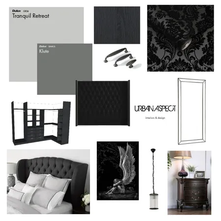 Bedroom Interior Design Mood Board by Urban Aspect Build Planning & Interior Design on Style Sourcebook