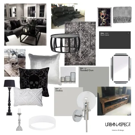 Living Room Interior Design Mood Board by Urban Aspect Interiors & design on Style Sourcebook