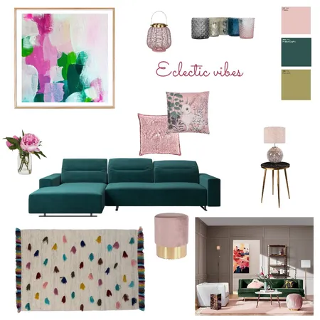 Eclectic vibes Interior Design Mood Board by rekathornton on Style Sourcebook