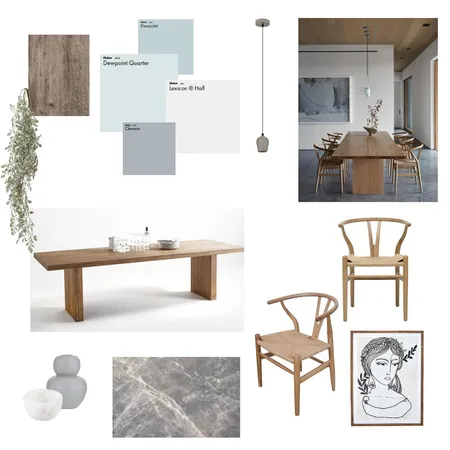 Dining Room Interior Design Mood Board by phoeberose on Style Sourcebook