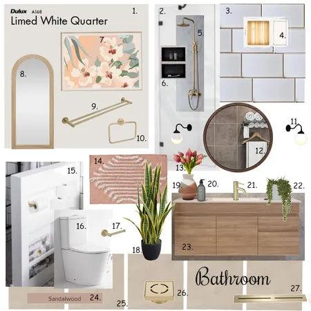 Bathroom makeover Interior Design Mood Board by cdaws88 on Style Sourcebook