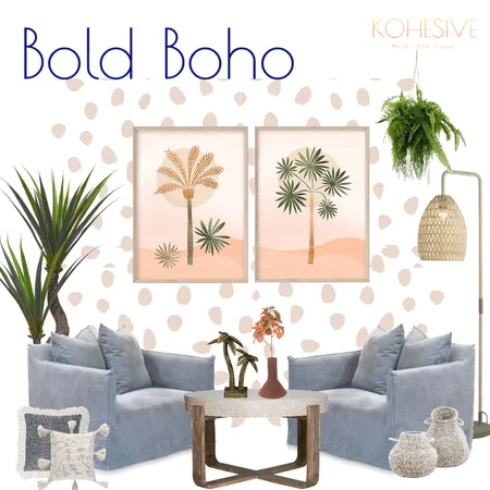 Bright Boho Sitting Room Moodboard Interior Design Mood Board by Kohesive on Style Sourcebook