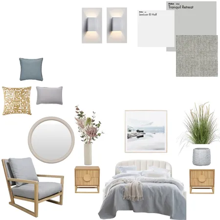 Master Bedroom Mod 10 Interior Design Mood Board by Studio Alyza on Style Sourcebook