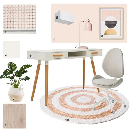 Study Room Sample Board Interior Design Mood Board by AnjaDesign on Style Sourcebook