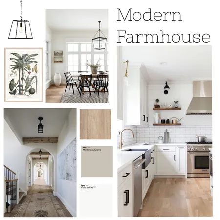 Modern farmhouse Interior Design Mood Board by Cemregurkan on Style Sourcebook