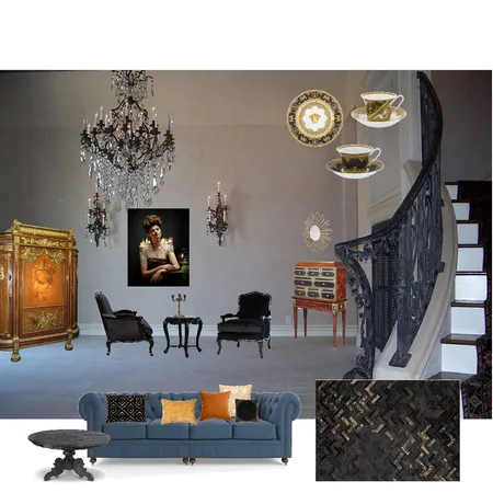 Baroque Furniture Moodboard lesson 7 Interior Design Mood Board by LejlaThome on Style Sourcebook