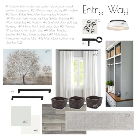 Mudroom final Draft Interior Design Mood Board by Annalei May Designs on Style Sourcebook