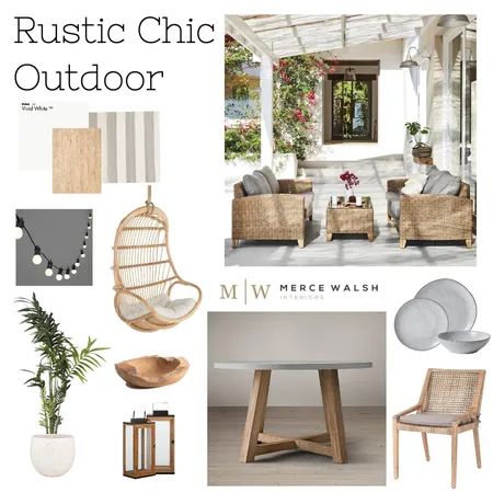 Outdoor living Interior Design Mood Board by Merce Walsh Interiors on Style Sourcebook