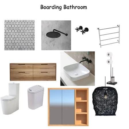 boarding bathroom Interior Design Mood Board by montanaros3 on Style Sourcebook