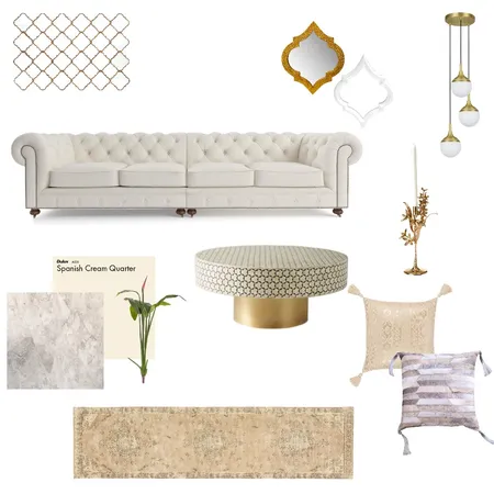 Gold / White Classical Interior Design Mood Board by Ariella Goldfinch on Style Sourcebook