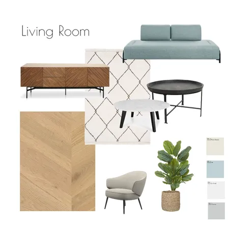 Living Room Interior Design Mood Board by LitalBarniv on Style Sourcebook