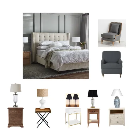 master bedside Interior Design Mood Board by bethany on Style Sourcebook