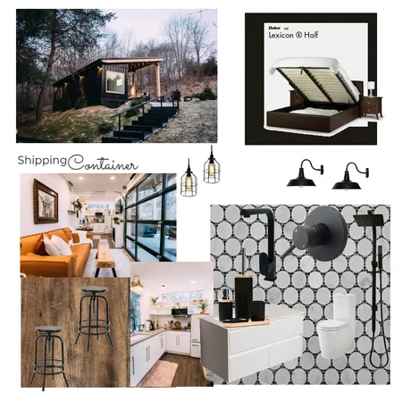 shipping container Interior Design Mood Board by Vanessa Cordwell on Style Sourcebook