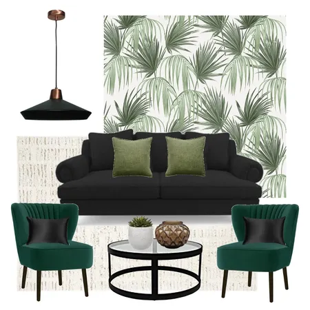 Green Interior Design Mood Board by Ahysampv on Style Sourcebook