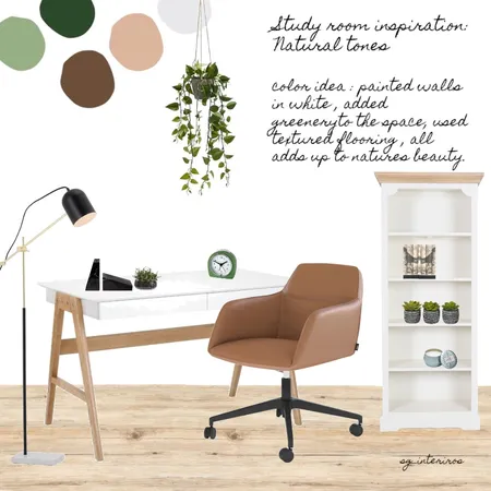 studyroom natural tones Interior Design Mood Board by sginteriors on Style Sourcebook