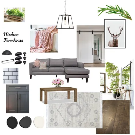 Modern Farmhouse Interior Design Mood Board by vpetersen on Style Sourcebook