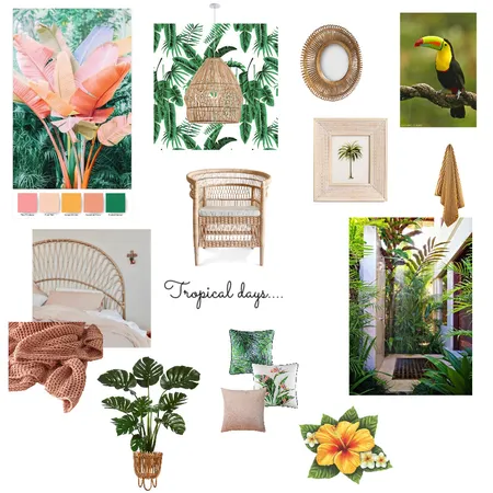 Tropical Interior Design Mood Board by vpetersen on Style Sourcebook