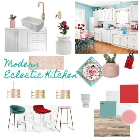 Modern Eclectic Kitchen Interior Design Mood Board by Ruthzaan Pretorius on Style Sourcebook