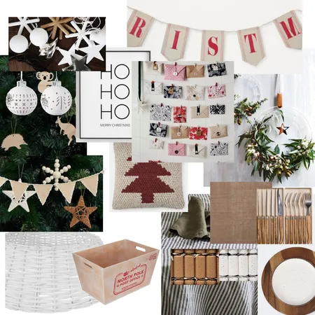 Farmhouse Christmas Interior Design Mood Board by LauraFaber on Style Sourcebook