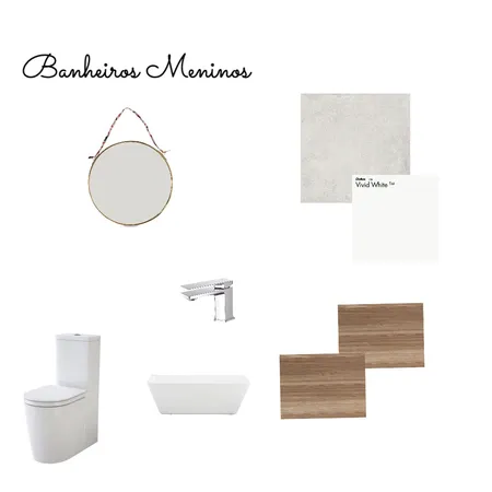 Banheiros Meninos Interior Design Mood Board by FICODesign on Style Sourcebook