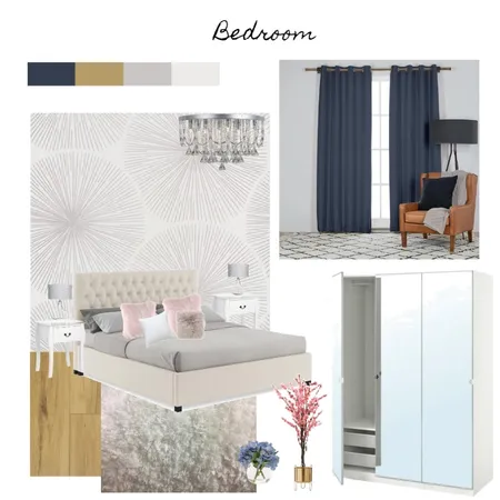 Teve bedroom Interior Design Mood Board by Bea Kala on Style Sourcebook