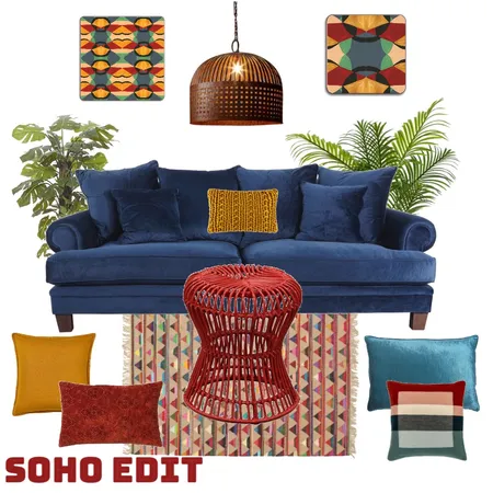 Soho Edit Interior Design Mood Board by Louise Kenrick on Style Sourcebook