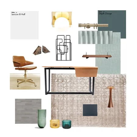 Study room Interior Design Mood Board by yshanelin on Style Sourcebook