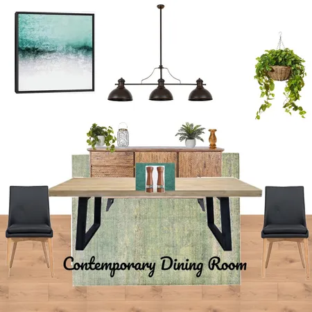 Dining Room Contemporary Interior Design Mood Board by ShaeForster on Style Sourcebook