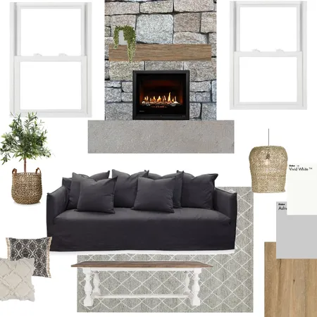 Fireplace Interior Design Mood Board by Lisa Maree Interiors on Style Sourcebook