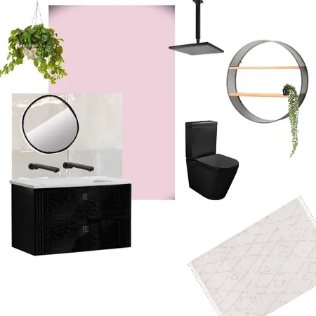Pink Bathroom Interior Design Mood Board by HGInteriorDesign on Style Sourcebook