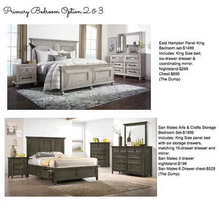 Primary Bed option 2 &3 Interior Design Mood Board by jennifercoomer on Style Sourcebook