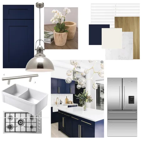 Contemporary/Traditional Open-Plan Kitchen/Dining Interior Design Mood Board by KKB on Style Sourcebook