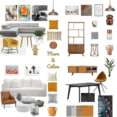 Living room 2 Interior Design Mood Board by Celine on Style Sourcebook
