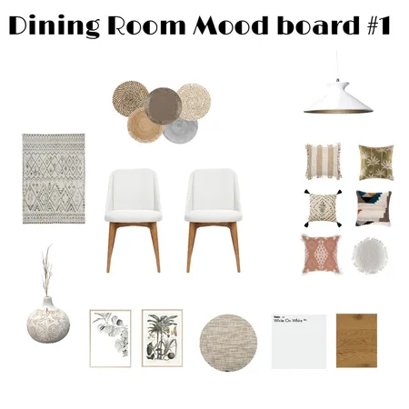 Dining room Interior Design Mood Board by Wafa on Style Sourcebook