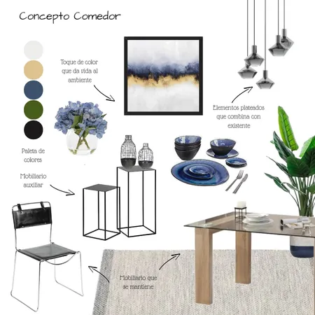 Propuesta comedor casa Interior Design Mood Board by clauconejero on Style Sourcebook