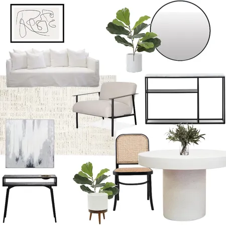 Scandi living dining Interior Design Mood Board by Olive House Designs on Style Sourcebook