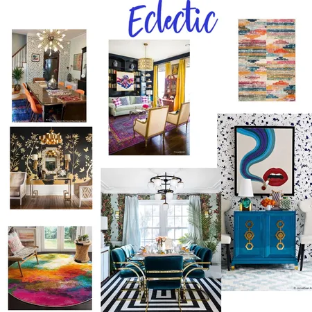 Eclectic Interior Design Mood Board by Robin W Grove on Style Sourcebook