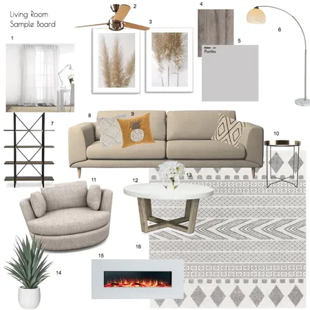 Living Room Interior Design Mood Board by sharonchan34 on Style Sourcebook