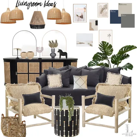 livingroom Interior Design Mood Board by livanurvuraldesign on Style Sourcebook