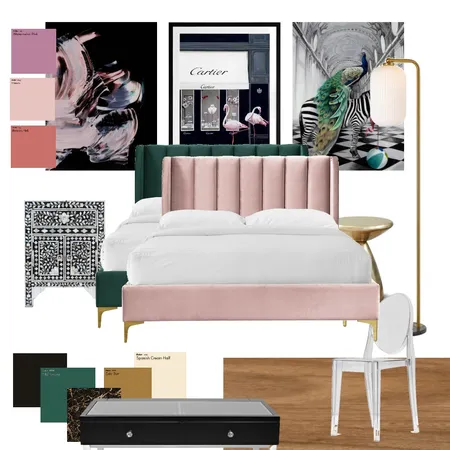 bed2 Interior Design Mood Board by synthetic on Style Sourcebook