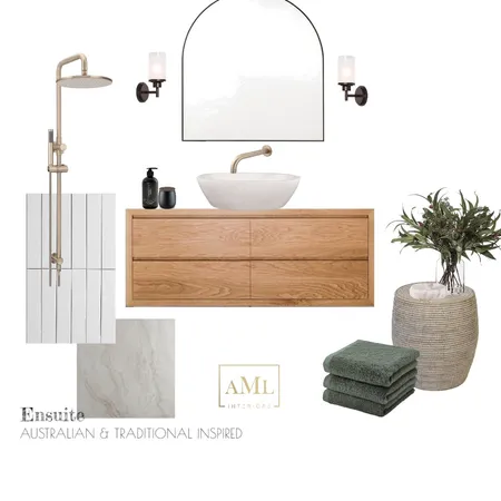 AUSTRALIAN & TRADITIONAL INSPIRED ENSUITE Interior Design Mood Board by AML INTERIORS on Style Sourcebook