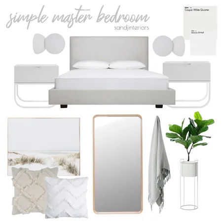 Master Bedroom Interior Design Mood Board by STEPH PROPERTY STYLIST 〰 on Style Sourcebook