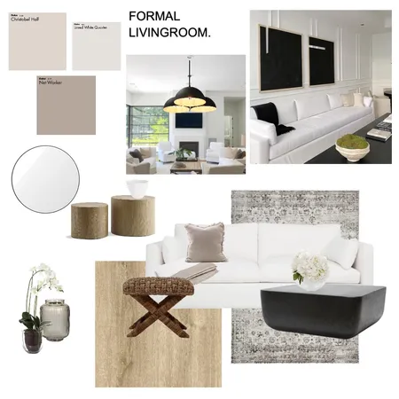 Living Space Interior Design Mood Board by Kieran Walsh on Style Sourcebook