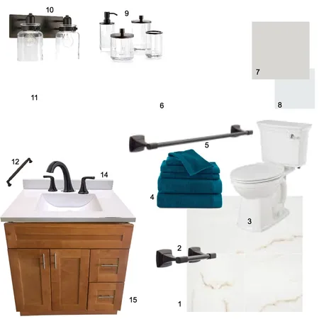 Bathroom Interior Design Mood Board by juthompson on Style Sourcebook